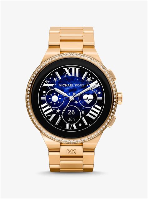 michael kors camille gold|michael kors camille gold watch.